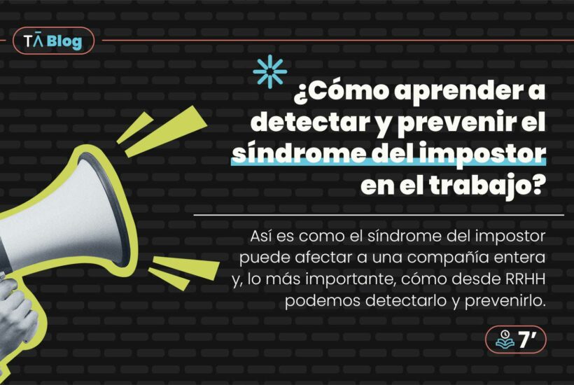 sindrome del impostor en el trabajo